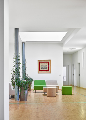 Architektur-Bürogebäude-Papierfabrik