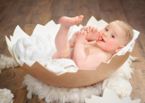 Baby-Oschatz-Eierschale