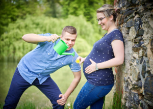 Babybauch-Outdoor-fun