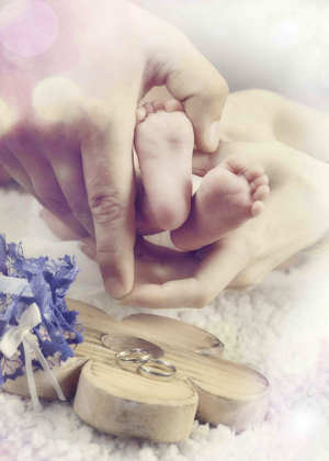 Babys-Hochzeitsgeschenk