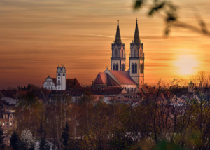 Oschatz-Sonnenuntergang-Sachsen